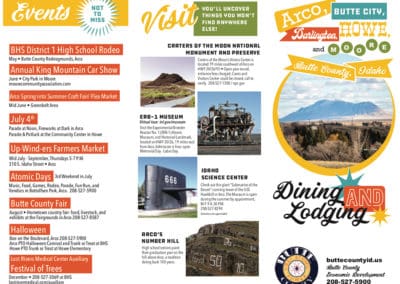 Idaho Events Brochure